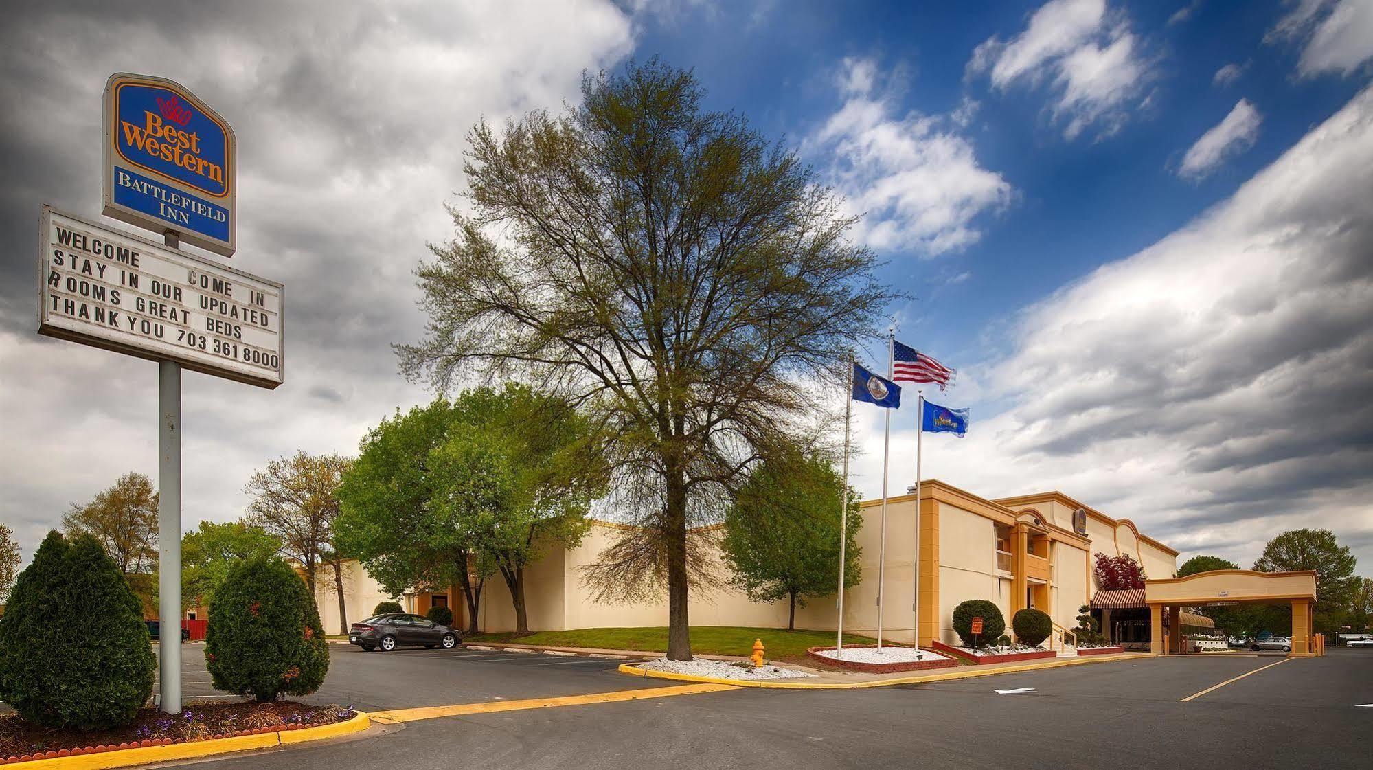 Best Western Battlefield Inn Manassas Eksteriør bilde